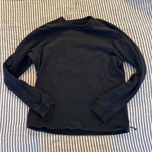 Lululemon Mens Black Crewneck Sweatshirt